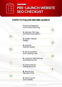 Pre-Launch Website SEO Checklist