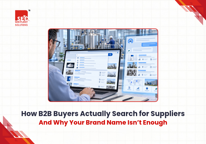 How B2B buyers search for suppliers on Google and AI tools